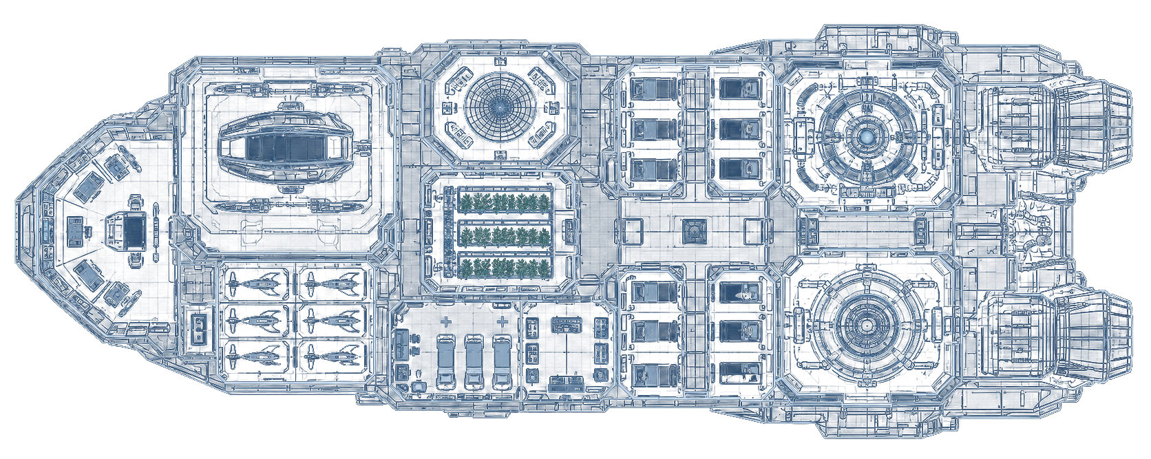 CH-9 SCOUT structural schematic